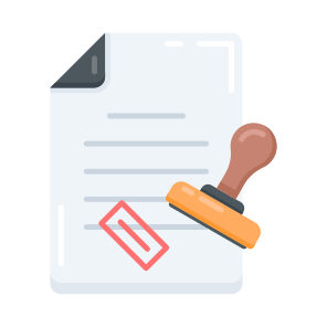 Stamp, Approval, Validation, Authentication, Imprint icon
