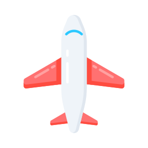 Travel, Airline, Plane, Airplane, Transport icon