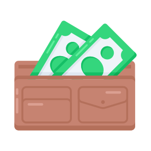 Wallet, Cardholder, Cash, Money, Purse icon