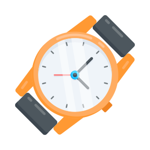 Wristwatch, Armwatch, Timepiece, Wrist, Clock icon