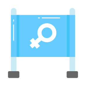 Board, Banner, Label, Protest, Gender, icon