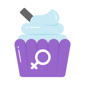 Ice Cream, Desert, Sweat, Gender, Women Day, icon