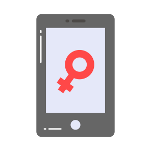 Mobile, Women, Day, Feminism, Gender Symbols, Cell Phone, icon