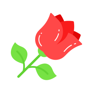 Rose, Flower, Natural, Fragrance, Blossom, icon