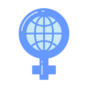 Women Day, Worldwide, Feminine, Gender, Vindication icon