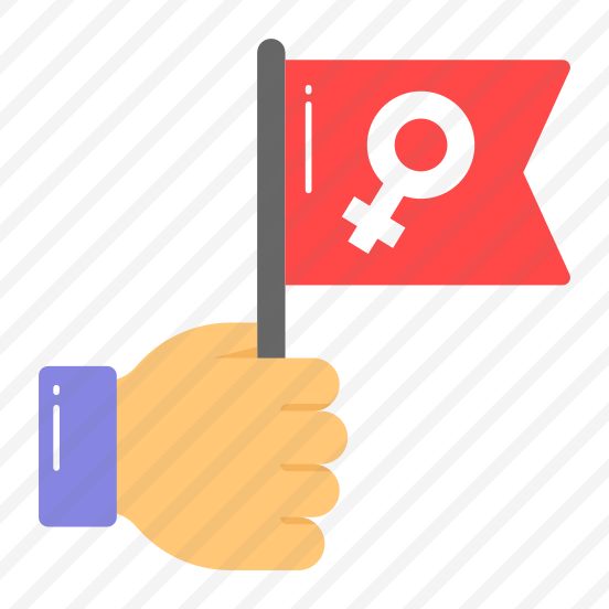 Women Rights, Domestic, Violence, Aggression, Flag preview