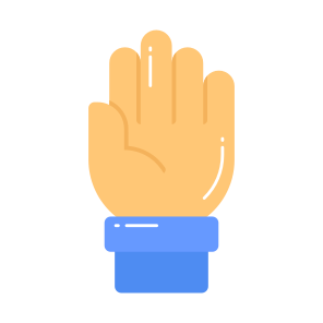 Women, Rights, Hand, Raised, Violence, icon