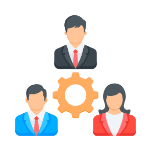 Business, Team, Management, Coordination, Teamwork icon