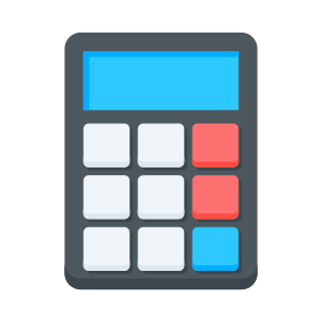 Calculator, Adder, Totalizer, Accounting, Mathematics icon
