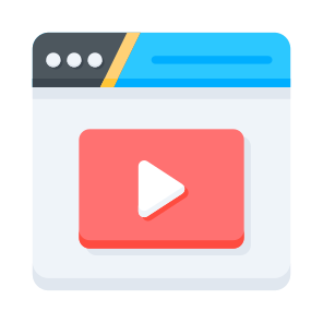 Digital, Marketing, Video, Online, Streaming icon