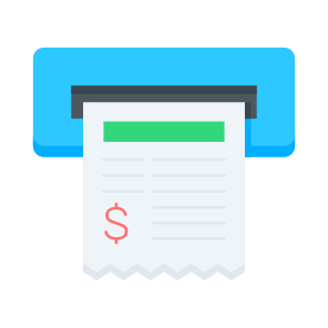 Invoice, Receipt, Bill, Payment, Transaction icon