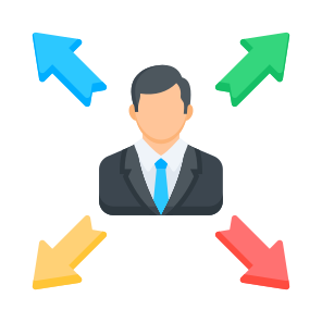 Leadership, Decision, Making, Management, Direction icon