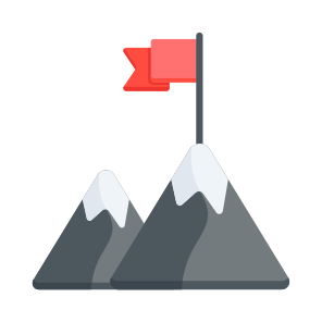 Milestone, Mission, Goal, Achievement, Target icon