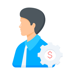 Money, Finance, Business, Management, Accountant icon