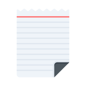 Notepad, Writing, Memorandum, Paper, Record icon