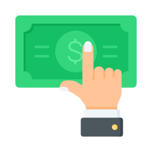 Payment, Transaction, Cash, Money, Finance icon
