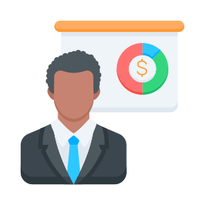 Presentation, Business, Financial, Marketing, Finance icon