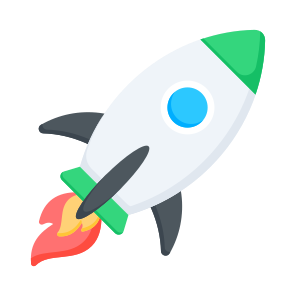 Project, Launch, Startup, Rocket, Start icon