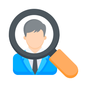 Recruitment, Talent, Search, Hiring, Candidate icon