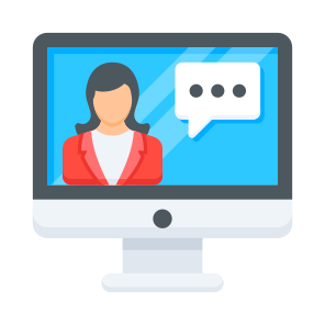 Video, Call, Communication, Conversation, Online icon