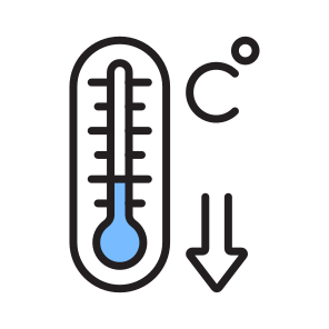 Cold, Weather, Thermometer, Temperature, Falling icon