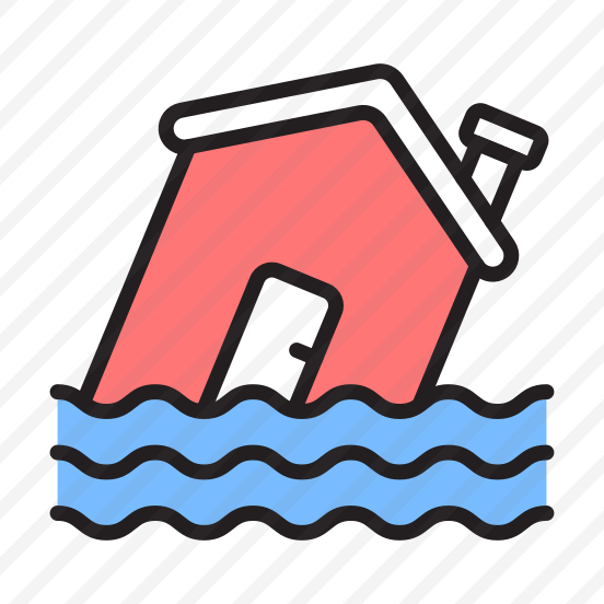 Flooded, House, Flood, Water, Disaster preview
