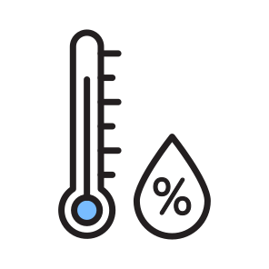 Humidity, Temperature, Weather, Moisture, Thermometer icon