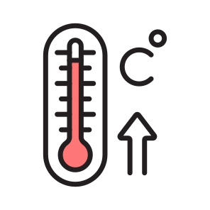 Thermometer, Temperature, Celsius, Heat, Increasing icon
