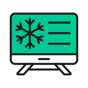 Weather, Forecast, Monitoring, Display, Screen icon