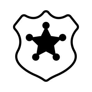 Badge, Insignia, Emblem, Shield, Crest icon