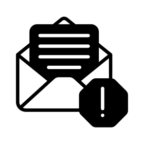 Fake, Email, Fraudulent, Message, Scam icon