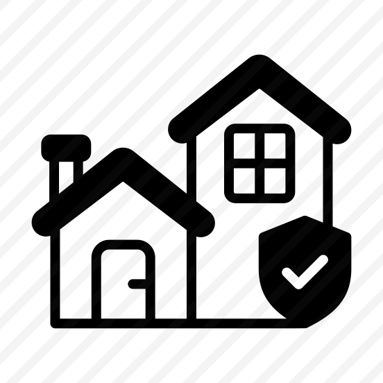 Home, House, Building, Insurance, Shield preview