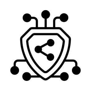 Network, Nodes, Digital, Online, Connection icon
