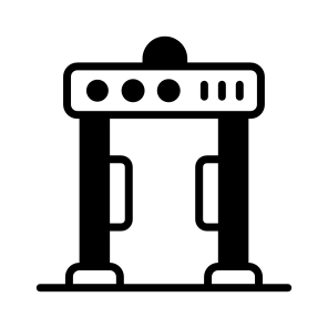 Security, Gate, Checkpoint, Terminal, Gateway icon