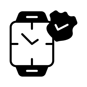 Smartwatch, Wristwatch, Watch, Device, Shield icon