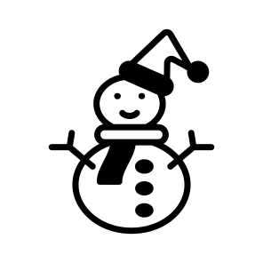 Snowman, Snow, Winter, Festive, Weather icon