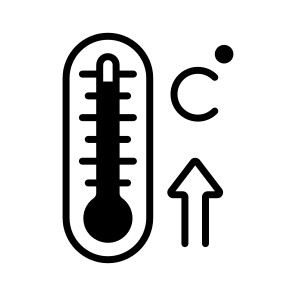 Thermometer, Temperature, Celsius, Heat, Increasing icon