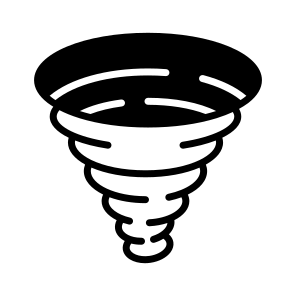 Tornado, Twister, Vortex, Weather, Storm icon