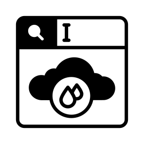 Weather, Search, Forecast, Magnify, Cloud icon