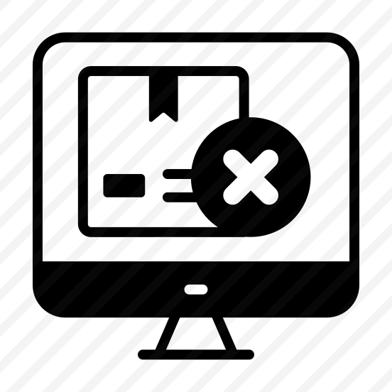 Cancellation, Rejection, Wrong, Online, Monitor preview