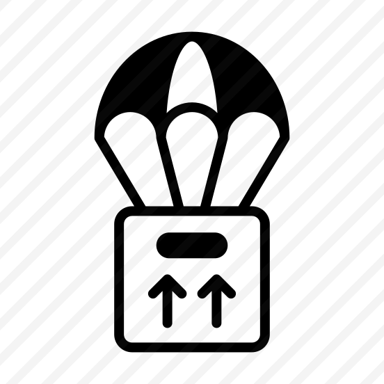 Dropping, Parachute, Order, Logistics, Freight preview