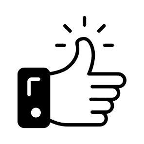 Like, Approval, Feedback, Response, Praise icon