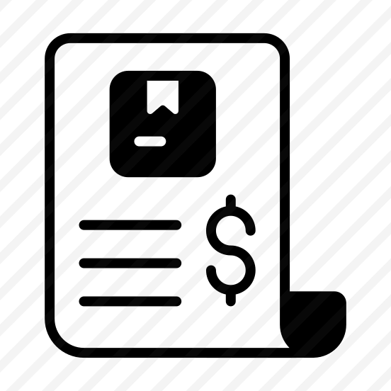 Logistics, Freight, Cargo, Invoice, Receipt preview