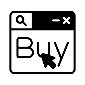 Online, Click, Cursor, Website, Webpage icon