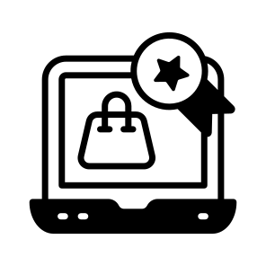 Quality, Assurance, Badge, Star, Online icon