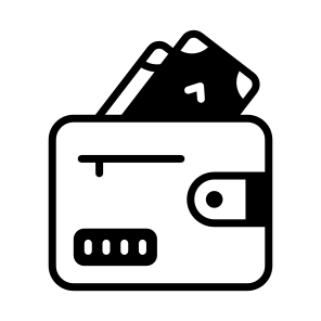 Wallet, Purse, Payment, Billing, Billfold icon