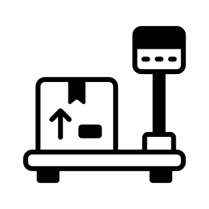 Warehouse, Weight, Scale, Machine, Logistics icon