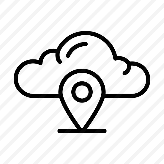 Cloud, Location, Gps, Geolocation, Forecast preview