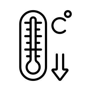 Cold, Weather, Thermometer, Temperature, Falling icon