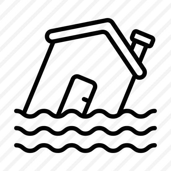 Flooded, House, Flood, Water, Disaster preview